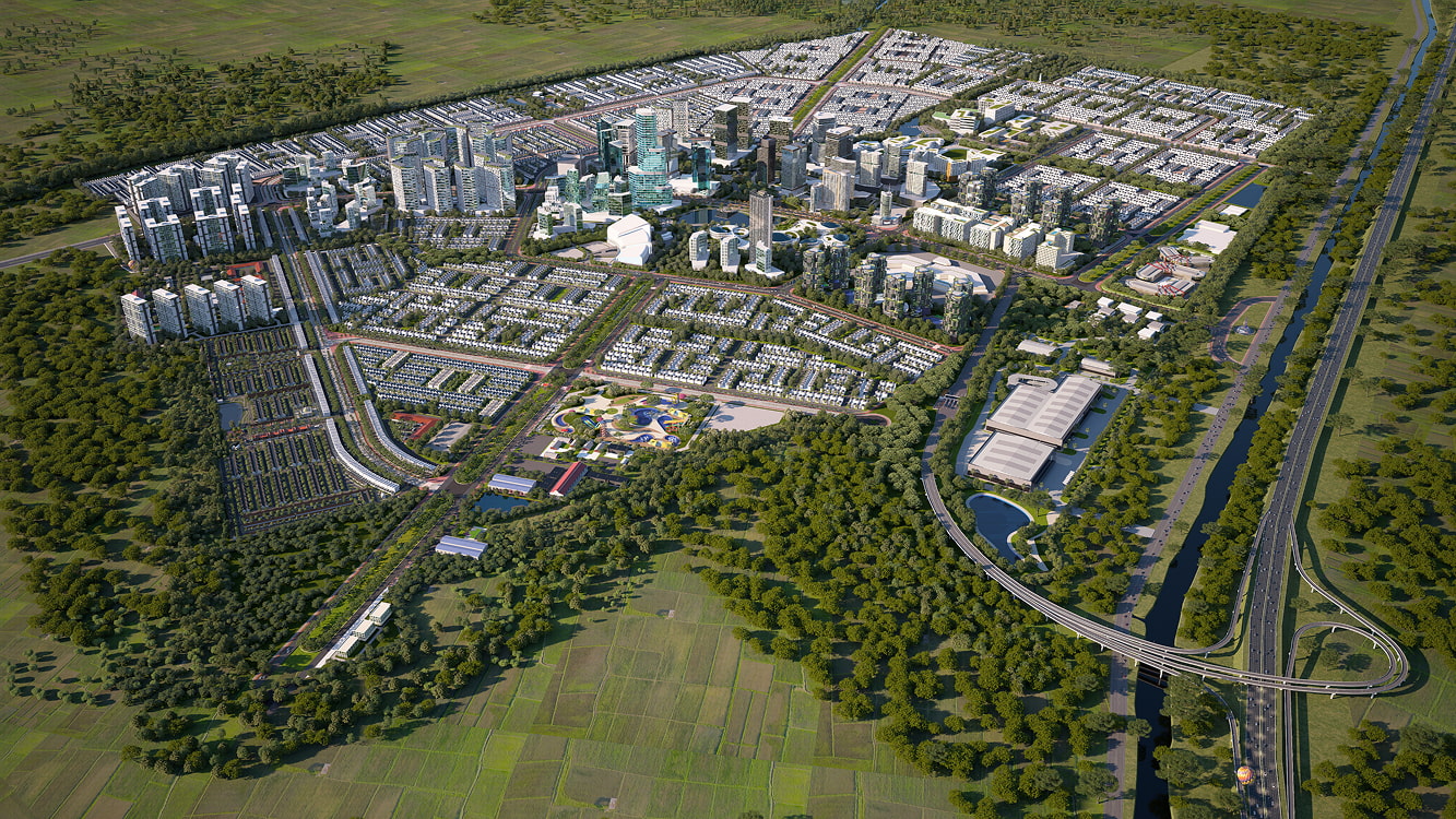 Visualizing an Urban Oasis: Yoga4Arch Studio's Real-Time Workflow for a 650 ha Project