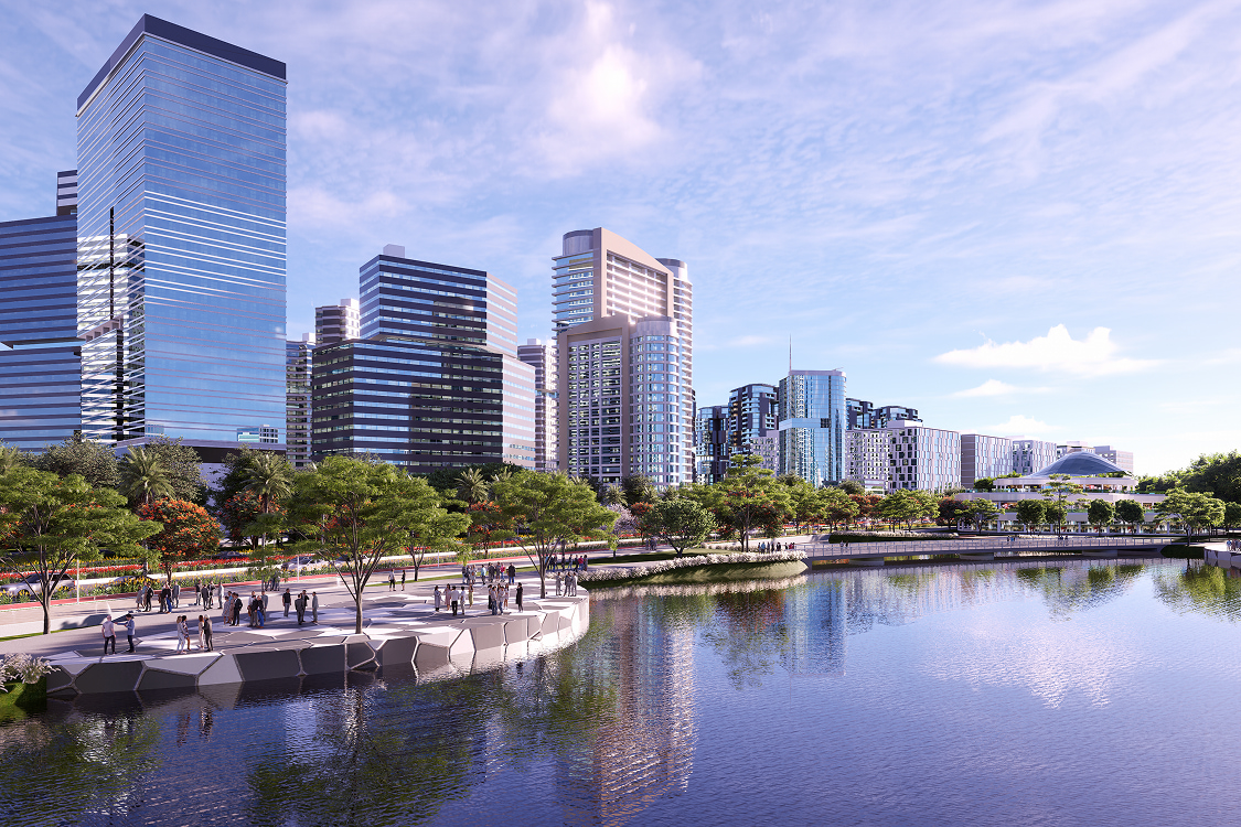 Visualizing an Urban Oasis: Yoga4Arch Studio's Real-Time Workflow for a 650 ha Project