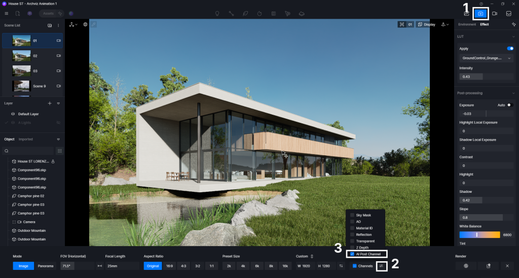 Comment l'IA Inpainting permet-elle d'optimiser les flux de travail de la visualisation 3D ?