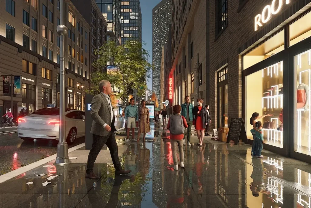 Ville Cyberpunk dans D5 Render: Maîtriser le Néon, le Brouillard et la Pluie