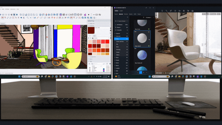SketchUp Free + D5 Pro: Get Pro Renders Effortlessly