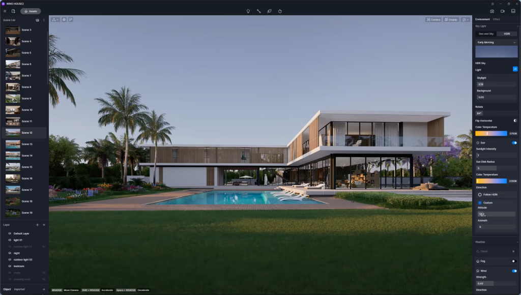 4 Best Tips of Realistic Environmental Lighting for Architecture