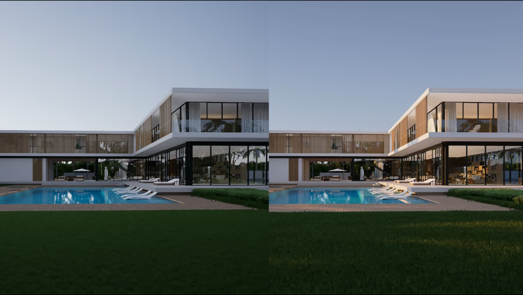 4 Best Tips of Realistic Environmental Lighting for Architecture