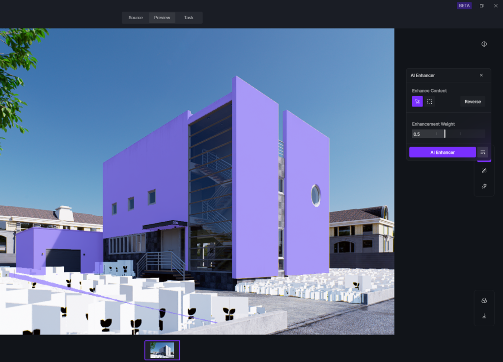AI Enhancer for Architects: Elevating Render Quality with AI-Powered Precision