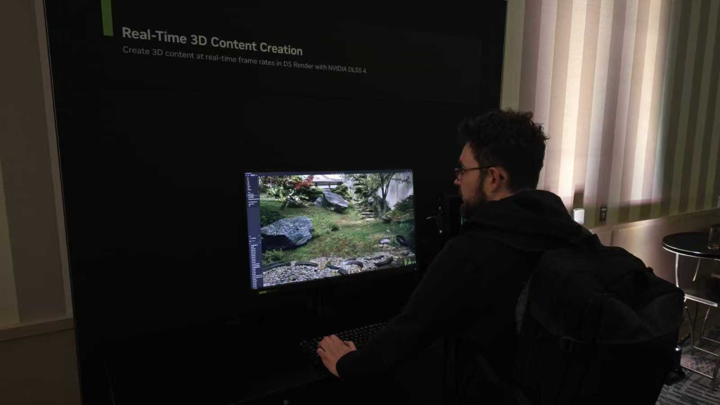 D5 Render 2.10 베타, NVIDIA DLSS 4 통합: 실시간 렌더링의 AI 혁명