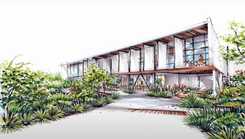 Estilos de Renderizado Arquitectónico Hechos Fáciles con Transferencia de Estilo por IA