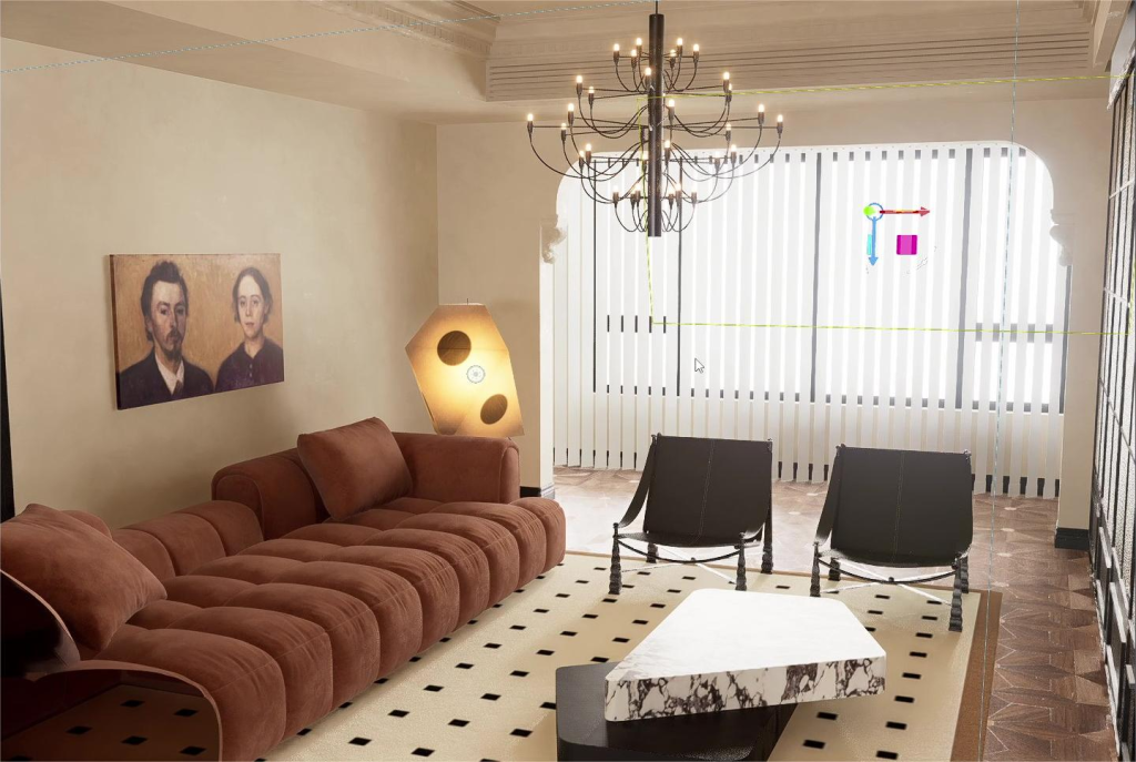 Real-time raytracing close to Vray for interior design | GI, SSS anddynamic assets