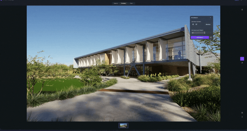 Estilos de Renderizado Arquitectónico Hechos Fáciles con Transferencia de Estilo por IA
