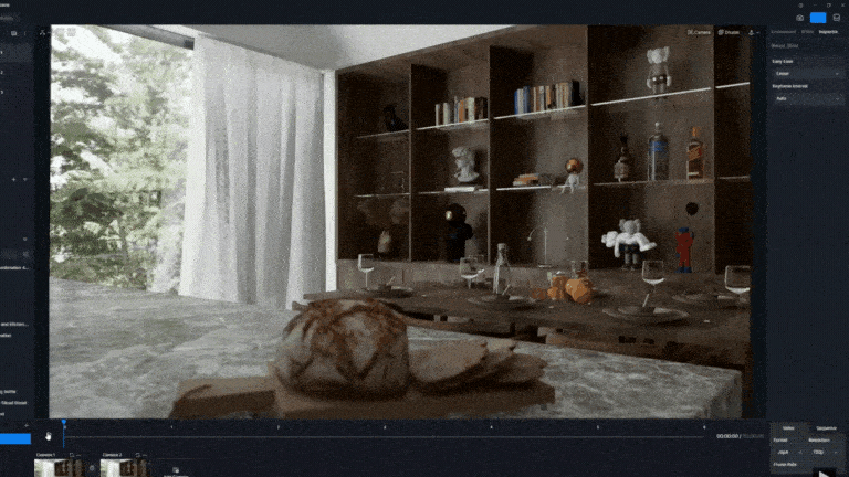 완벽한 주방을 디자인하는 방법? D5 Render의 스마트 도구를 사용해보세요!