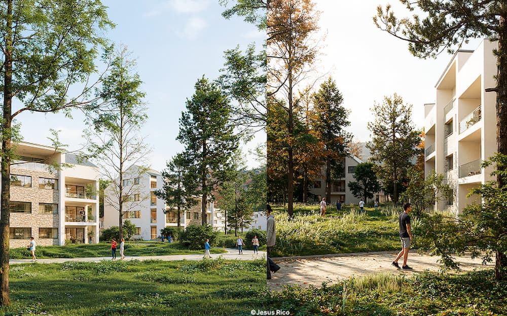 ©Jesus Rico | Realistic outdoor design in D5 Render with real-time lighting and AI tools
