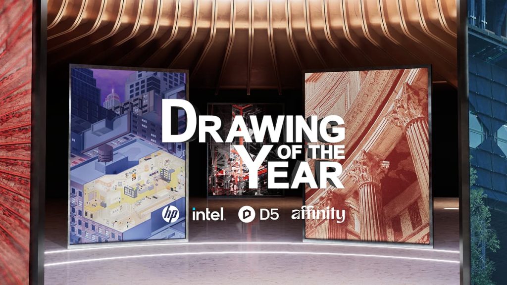 Stunning Architectural Drawing powered by D5's advanced rendering.