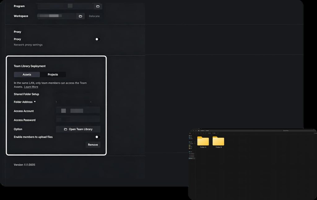 D5 for Teams: Real-time design collaboration with no file conflicts.