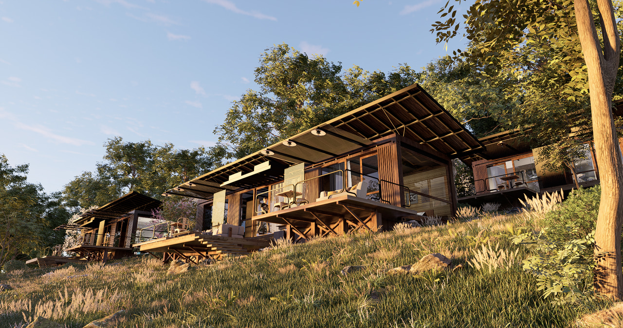 D5 Render | Natural Sunlighting for Archviz with Geo&Sky